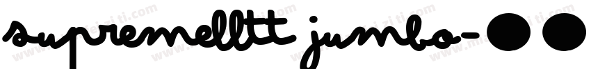 SupremeLLTT Jumbo字体转换
